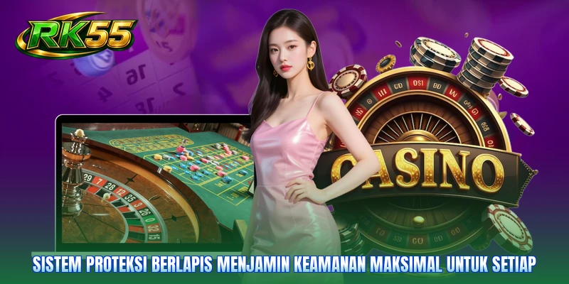 Sistem proteksi berlapis menjamin keamanan maksimal untuk setiap