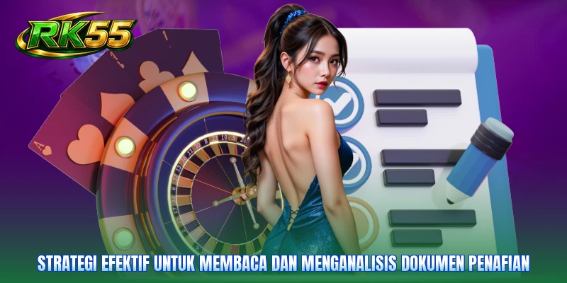 Strategi efektif untuk membaca dan menganalisis dokumen penafian