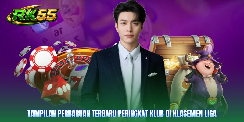 Tampilan perbaruan terbaru peringkat klub di Klasemen Liga